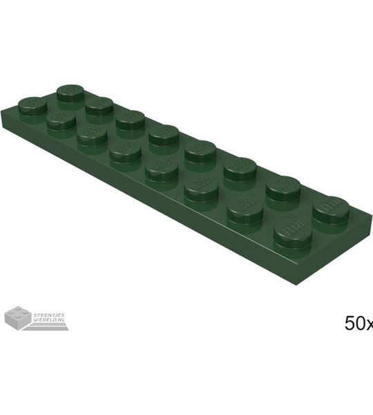 LEGO 3034 Donkergroen 50 stuks