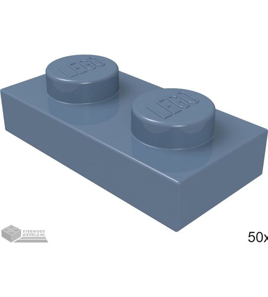 LEGO 3023 Zandblauw 50 stuks