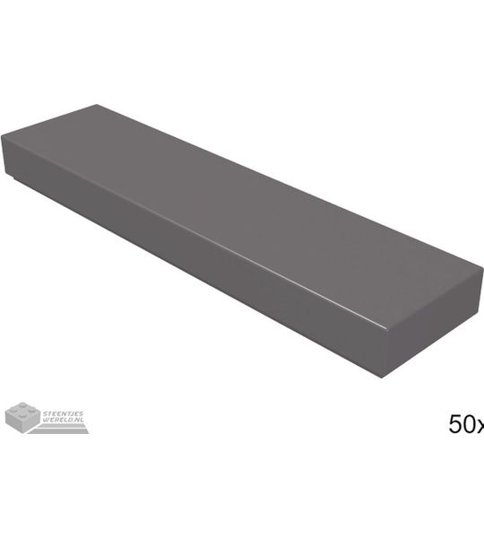 LEGO 2431 Donker blauwgrijs 50 stuks