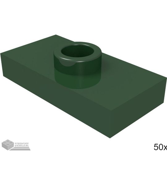 LEGO 15573 Donkergroen 50 stuks