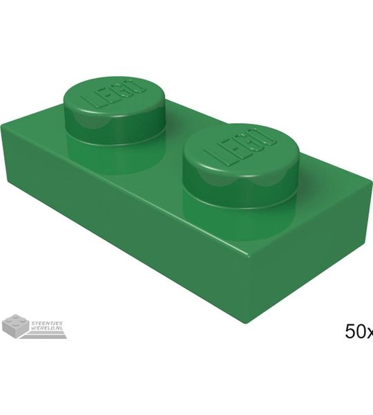 LEGO 3023 Groen 50 stuks