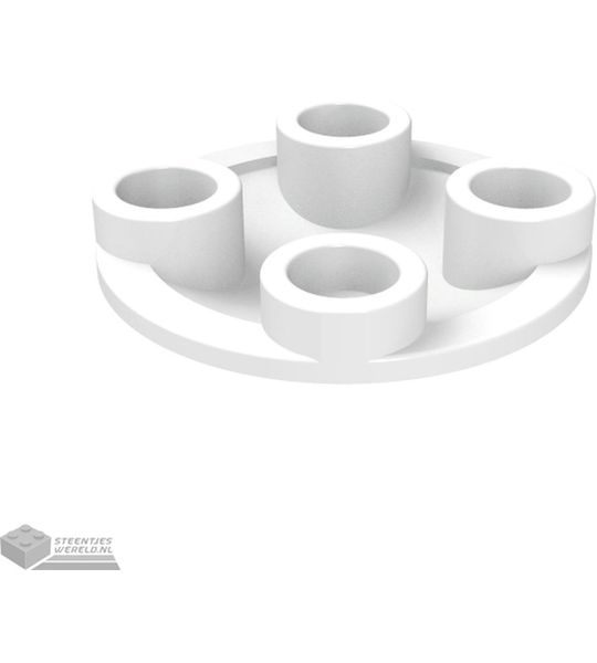LEGO 2654 Wit 50 stuks