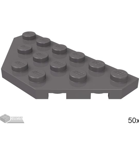LEGO 2419 Donker blauwgrijs 50 stuks