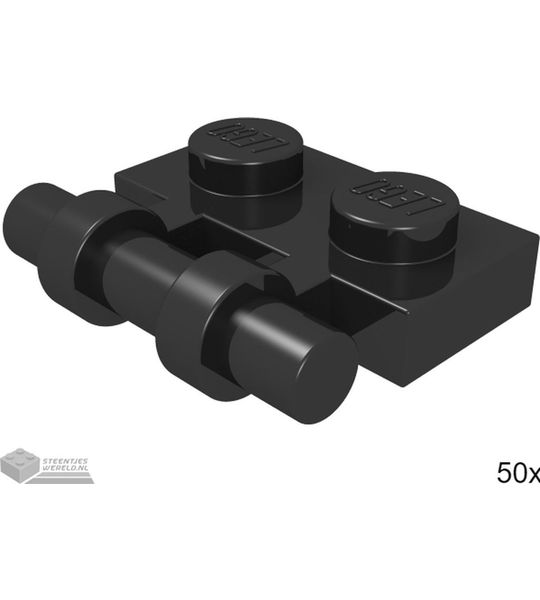 LEGO 2540 Zwart 50 stuks