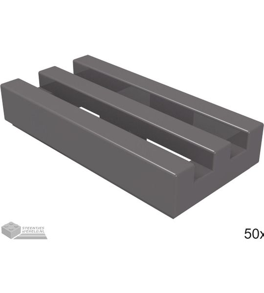 LEGO 2412b Donker blauwgrijs 50 stuks
