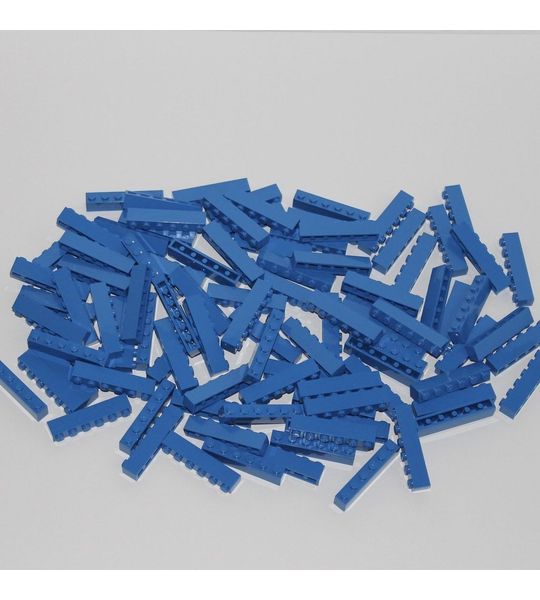 LEGO 3009 Steen 1x6 Blauw (100 stuks)