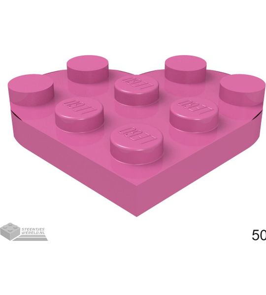 LEGO 39613 Donkerroze 50 stuks