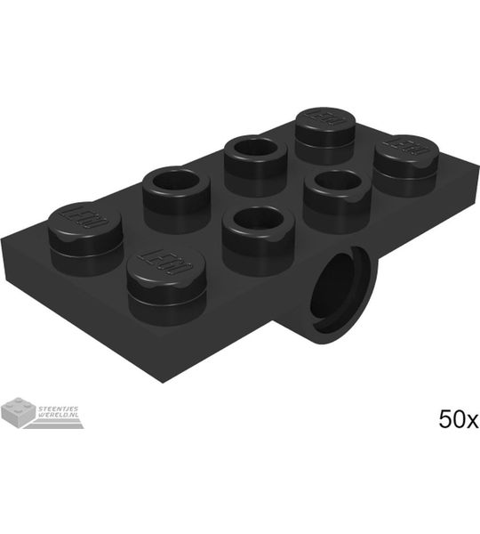 LEGO 26599 Zwart 50 stuks