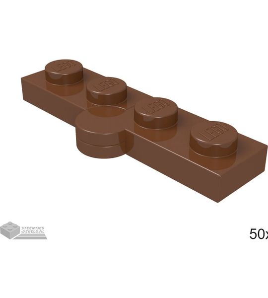 LEGO 2429c01 Roodbruin 50 stuks