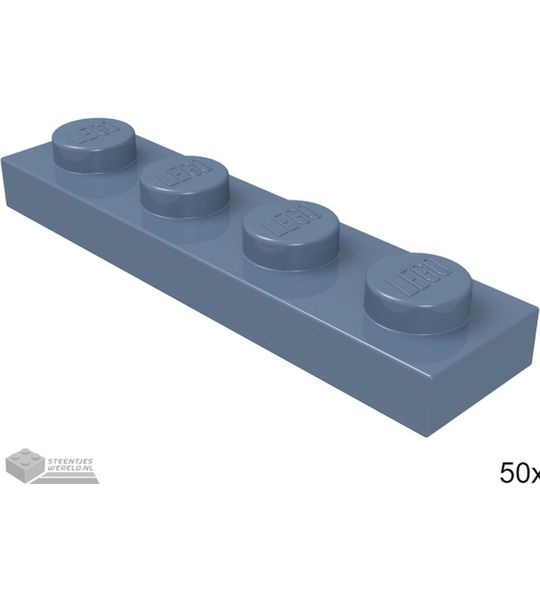 LEGO 3710 Zandblauw 50 stuks