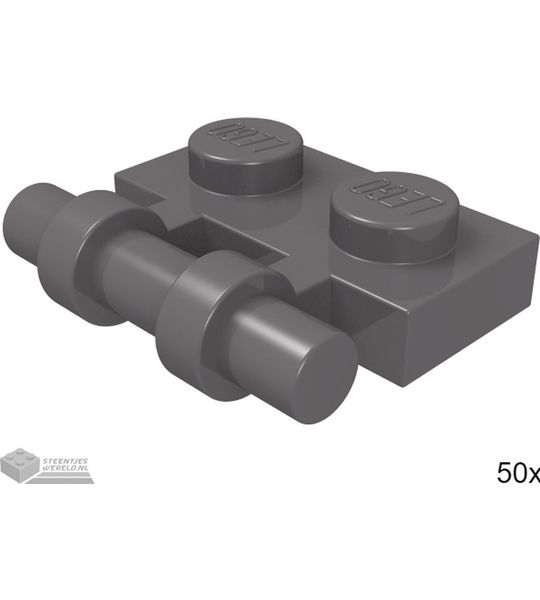 LEGO 2540 Donker blauwgrijs 50 stuks