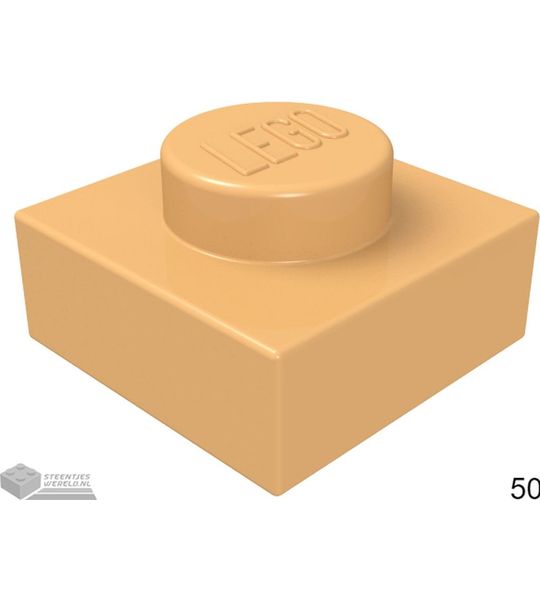 LEGO 3024 Medium noga 50 stuks