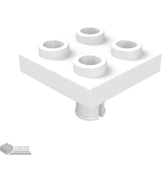 LEGO 2476 Wit 50 stuks