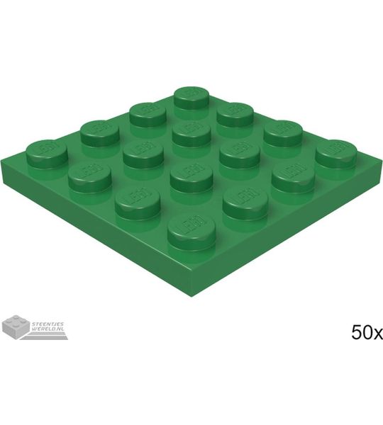LEGO 3031 Groen 50 stuks