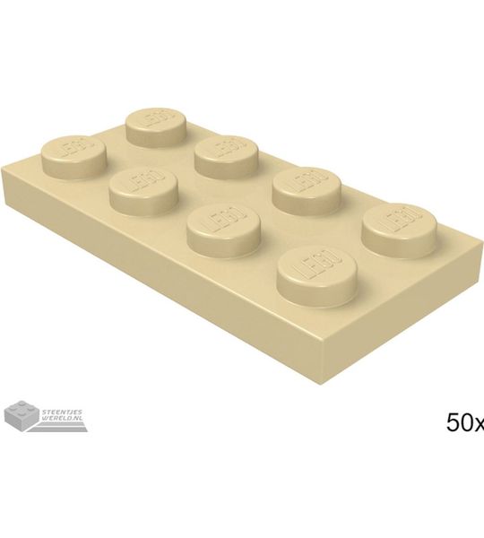 LEGO 3020 Tan 50 stuks