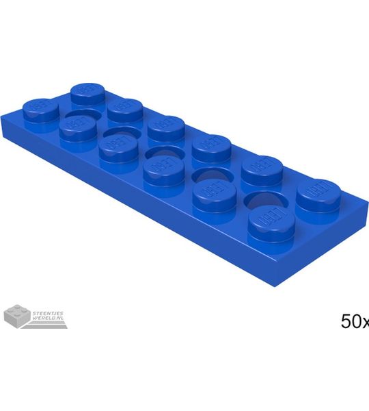 LEGO 32001 Blauw 50 stuks