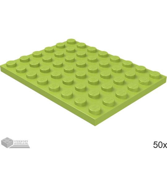 LEGO 3036 Lime 50 stuks