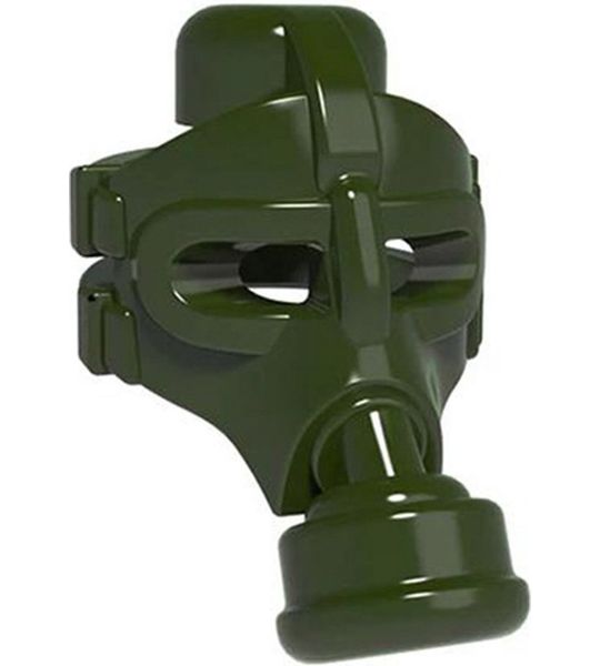 W35 - Gasmaskers - groen - 10 stuks - WW2 Bouwstenen - Lego fit
