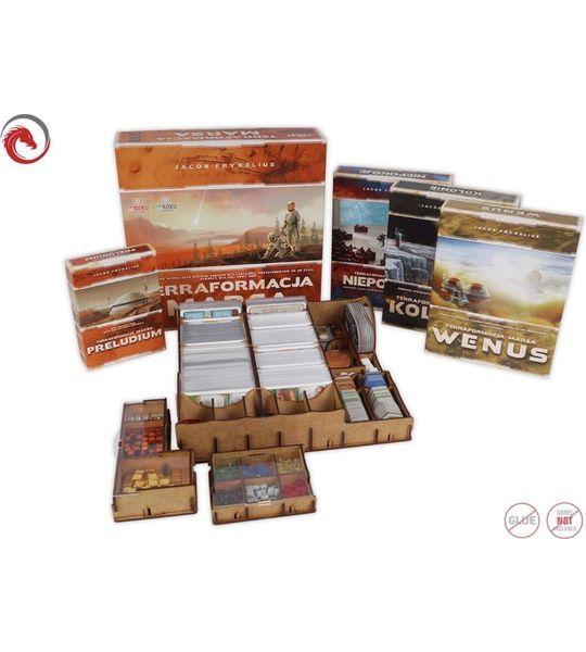 Insert Terraforming Mars met uitbreidingen