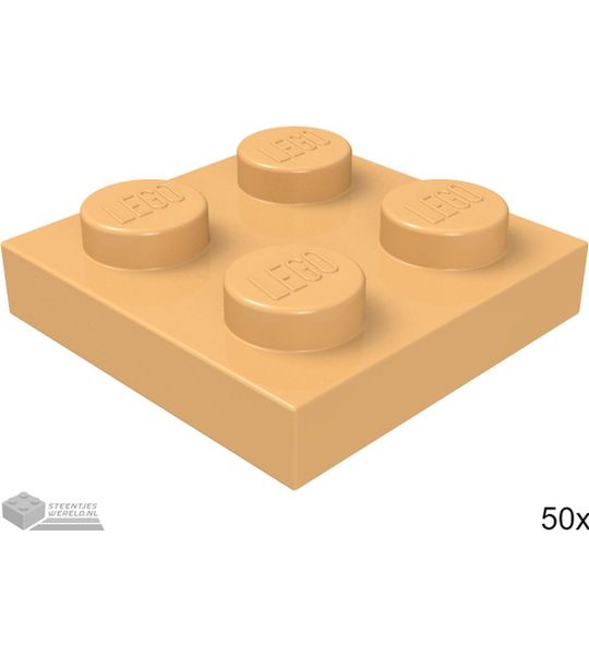 LEGO 3022 Medium noga 50 stuks