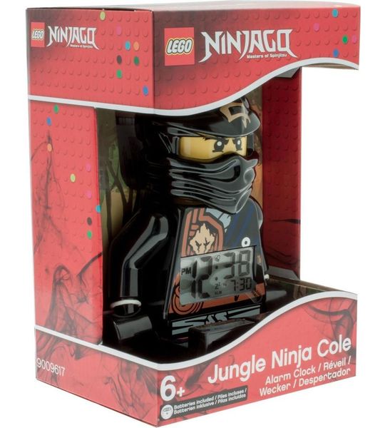 LEGO 9009617 Jungle Cole Minifiguur Wekker - 5004534