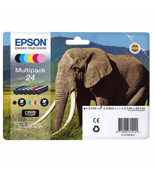 Epson cartridge 24 Claria Photo HD Ink (6-kleuren)