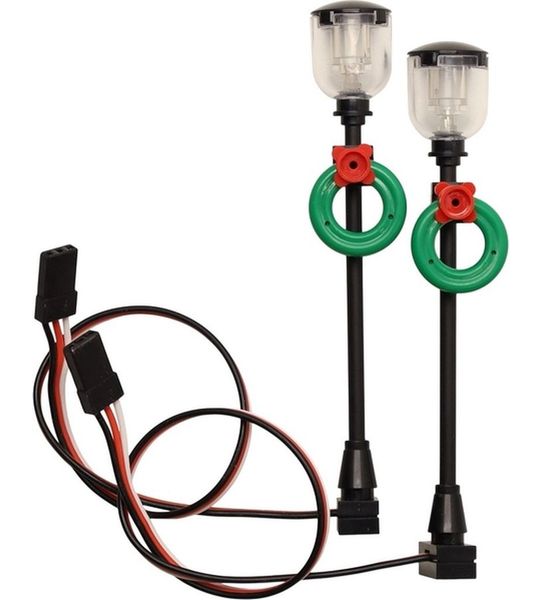 BrickLED 2 x Kerst Lantaarn T2 - Wit warm - Verlichting voor LEGO
