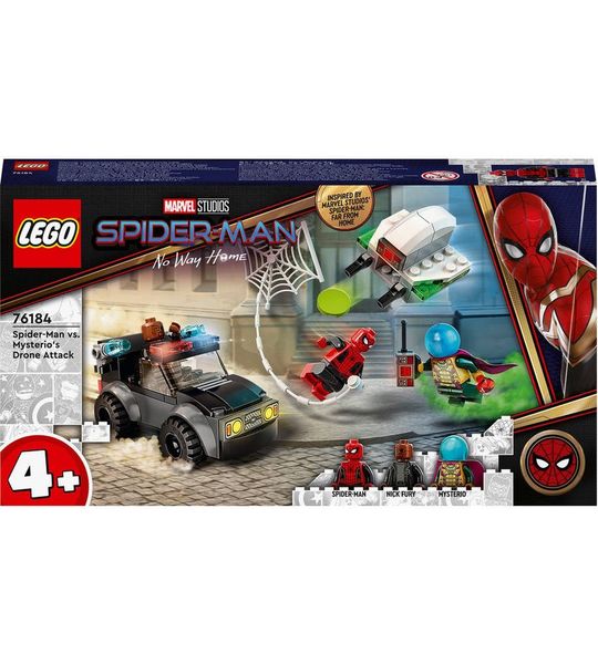 LEGO Marvel Spiderman vs. Mysterio Droneaanval - 76184