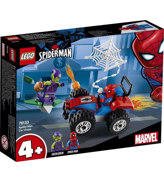 LEGO Marvel Super Heroes Spider-Man auto achtervolging - 76133