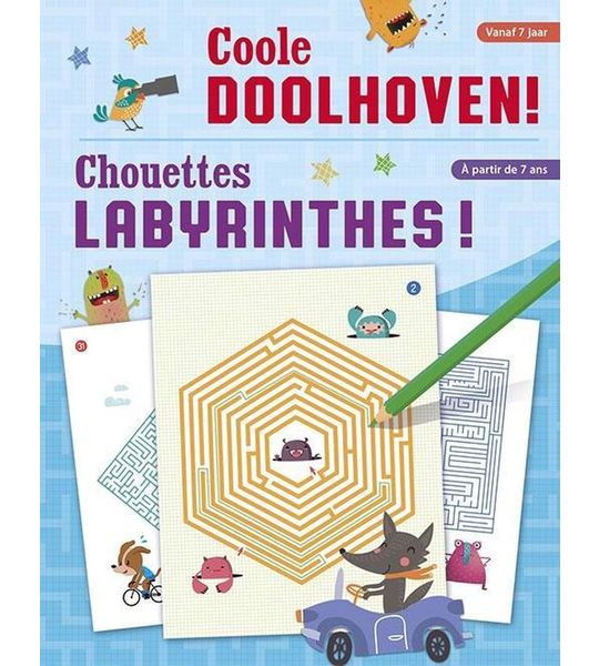 Coole doolhoven! (+7 j.) / Chouettes Labyrinthes! (+7 ans)