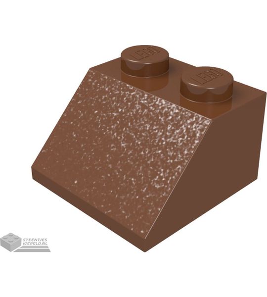 LEGO Dakpan 2x2, 3039 Roodbruin 50 stuks