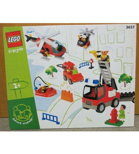 Lego Explore Grote Brandweer