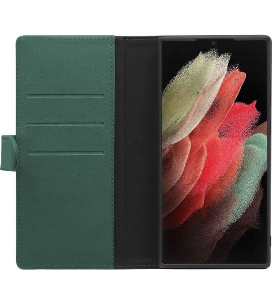 BlueBuilt Samsung Galaxy S22 Ultra 2-in-1 Case Groen