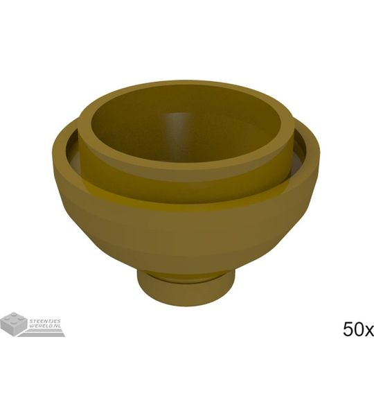 LEGO 15395 Donkerbruin 50 stuks