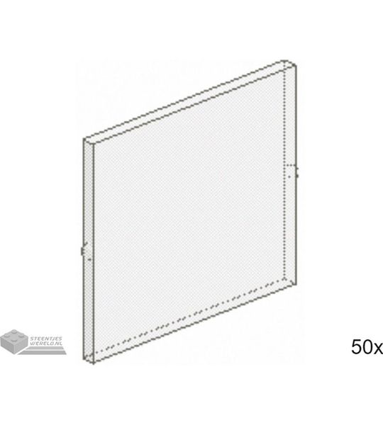 LEGO 3855 Doorzichtig 50 stuks