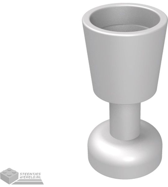 LEGO 2343 Plat zilver 50 stuks