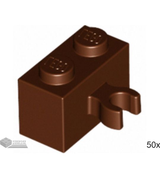 LEGO 30237b Roodbruin 50 stuks