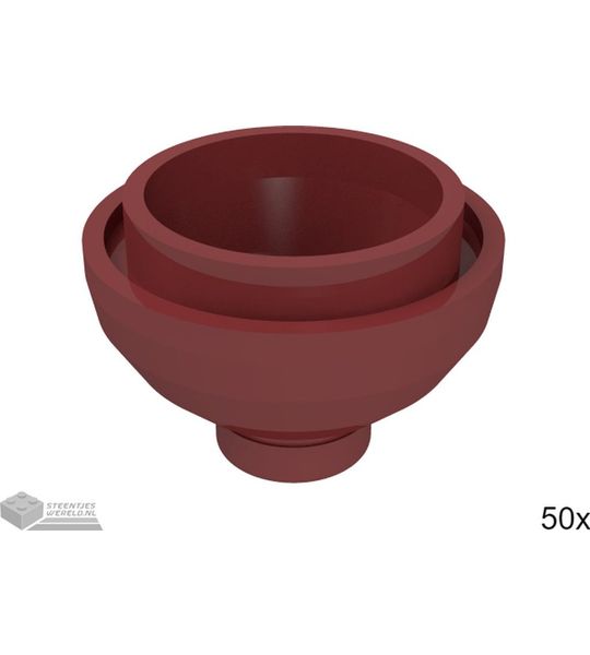 LEGO 15395 Donkerrood 50 stuks
