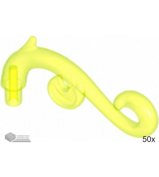 LEGO 28870 Doorzichtig neon groen 50 stuks