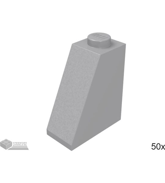 LEGO Dakpan 2x1x2, 60481 Licht blauwgrijs 50 stuks