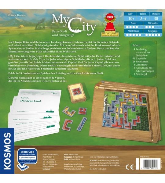 Kosmos My City Board game Strategie
