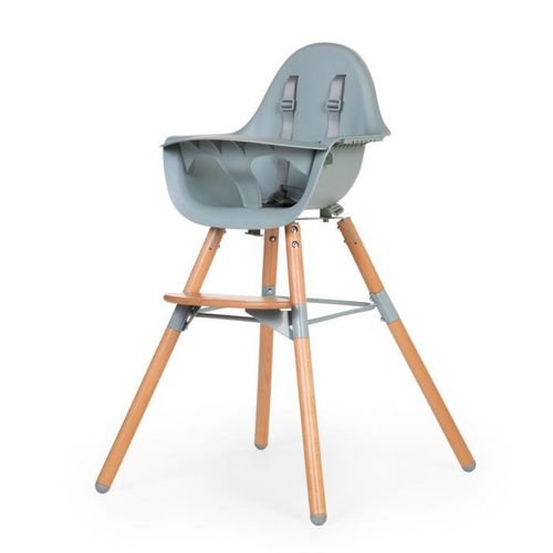 Childhome Evolu 2 Kinderstoel 2-in-1 - Natural/Mint