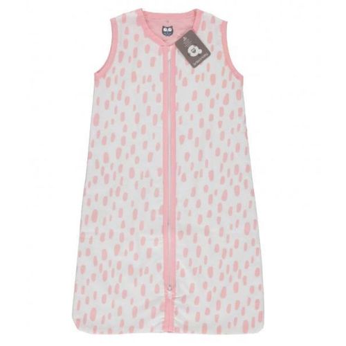 Slaapzak Zomer Briljant Baby Dots White/Powder Pink 110cm