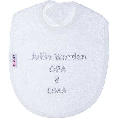 Slabber Petit Villain Jullie worden Opa en Oma