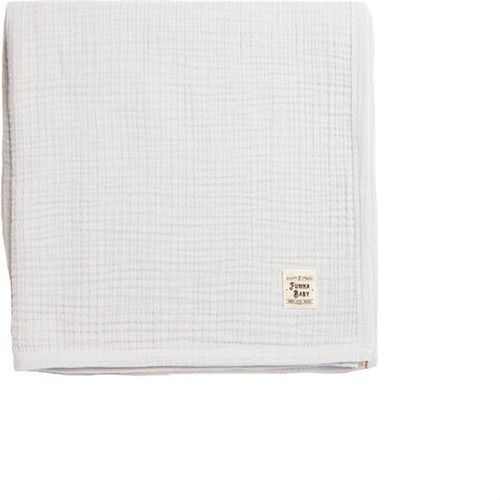 Deken Funnababy Muslin Off White 80x80
