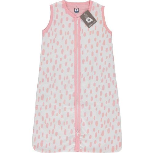 Slaapzak Zomer Briljant Baby Dots White/Powder Pink 90cm